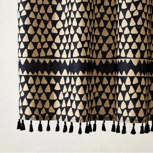 Chips Shower Curtain - Opalhouse™ designed by Jungalow™: Geometric Pattern NWT - Picture 4 of 4